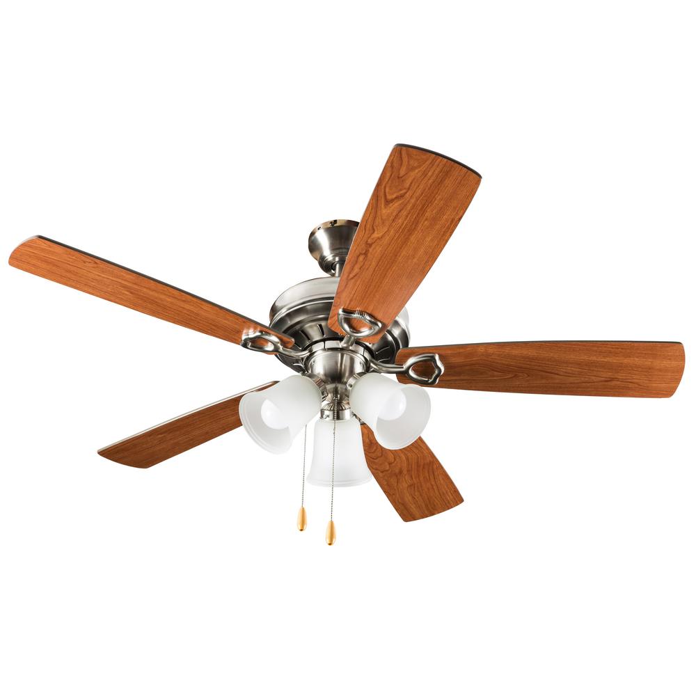 Wood Ceiling Fans Lighting The Home Depot