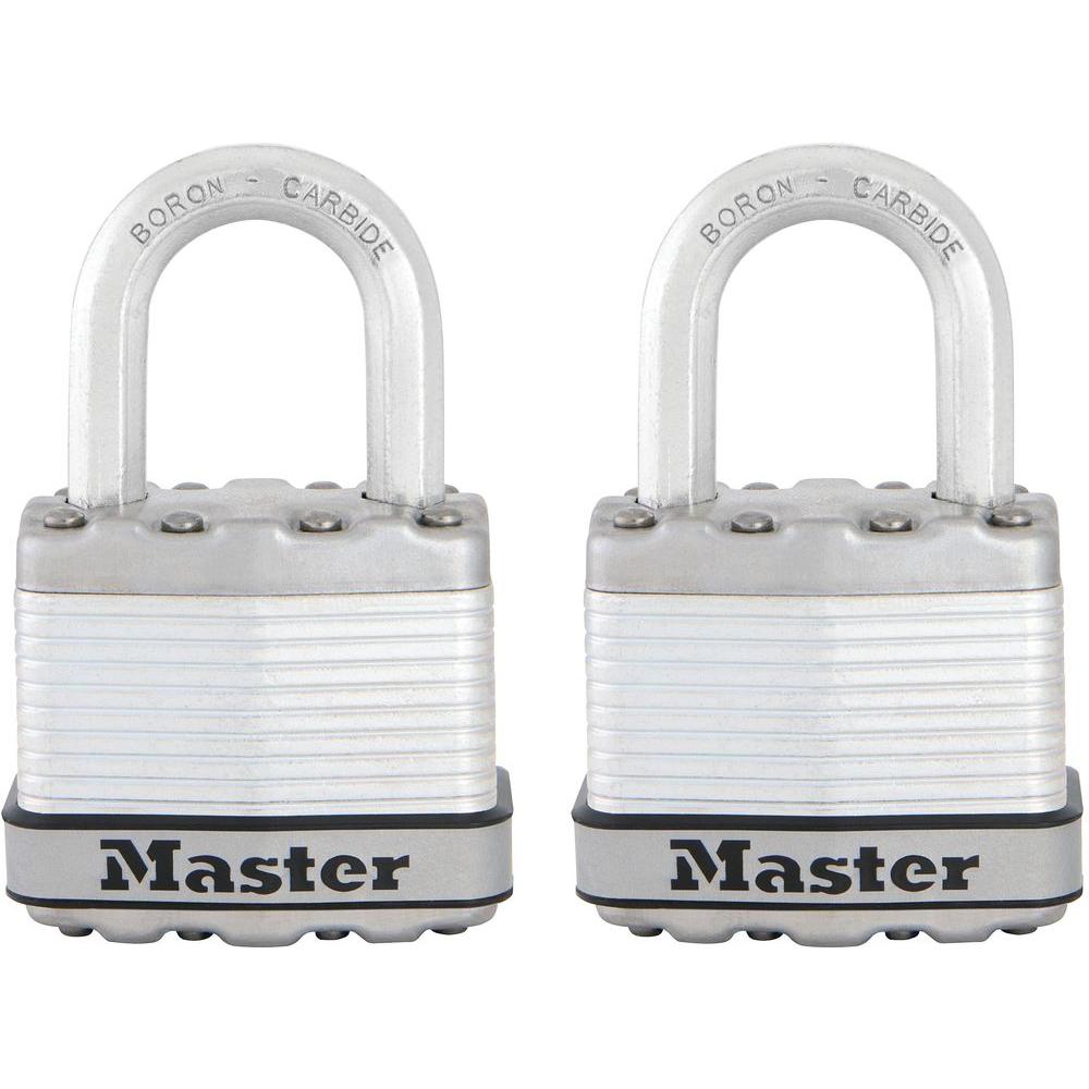 twin padlocks