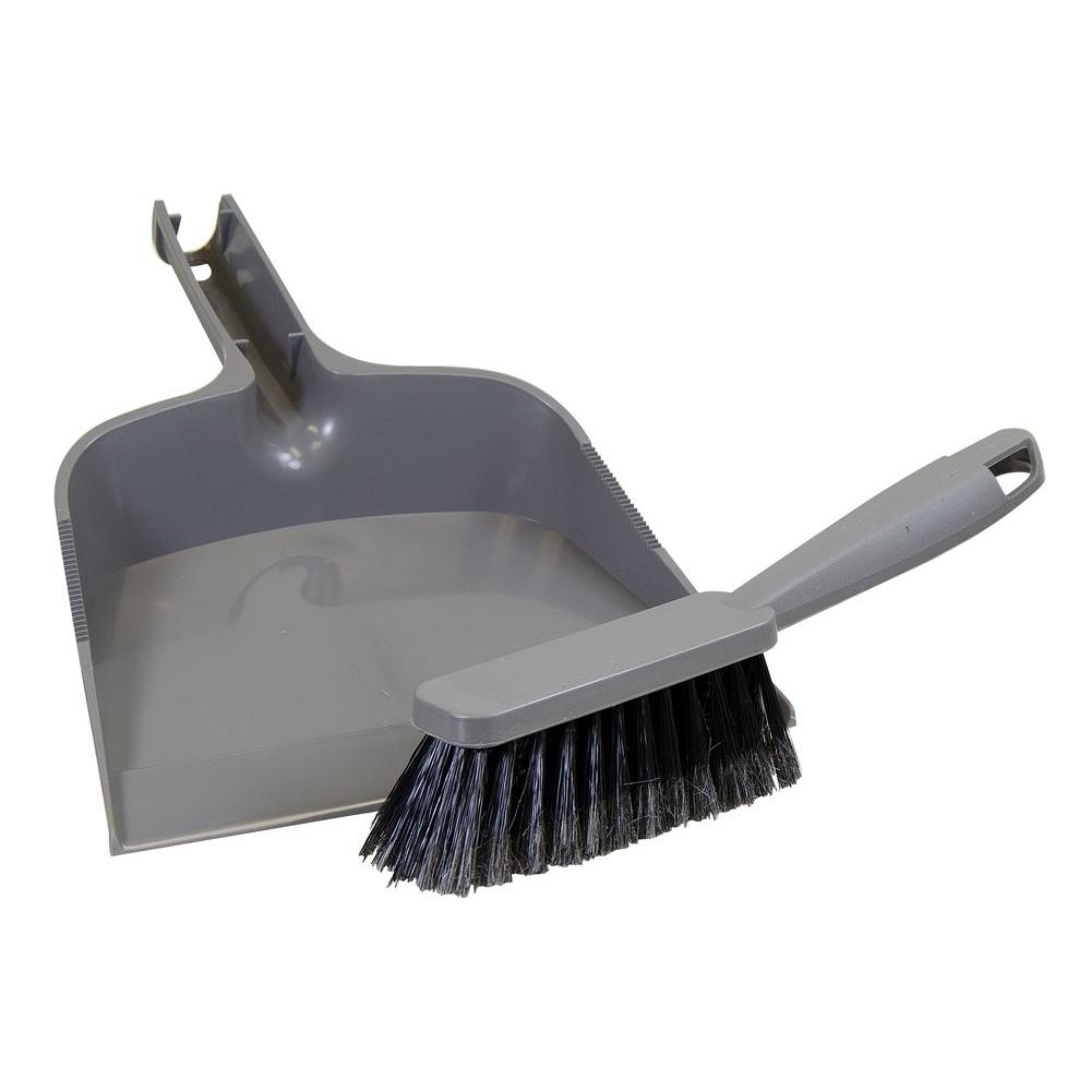 HDX Dustpan and Brush Set402HDXRM The Home Depot
