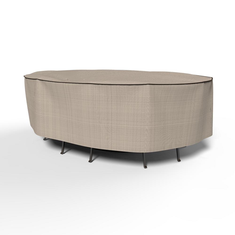 Budge English Garden Large Oval Patio Table And Chairs Combo Covers Budge English Garden Large Oval Patio Table And Chairs Combo Covers P5a13pm1 The Home Depot