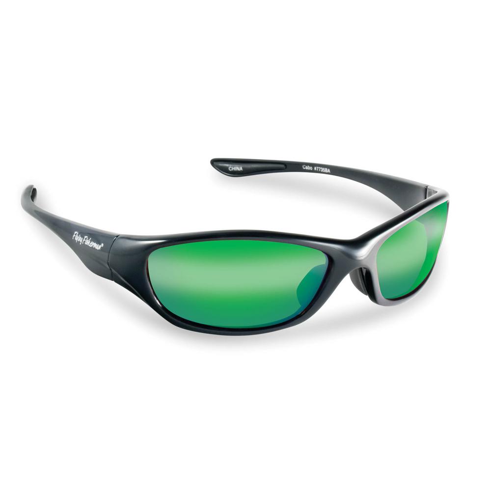 green lens polarized sunglasses