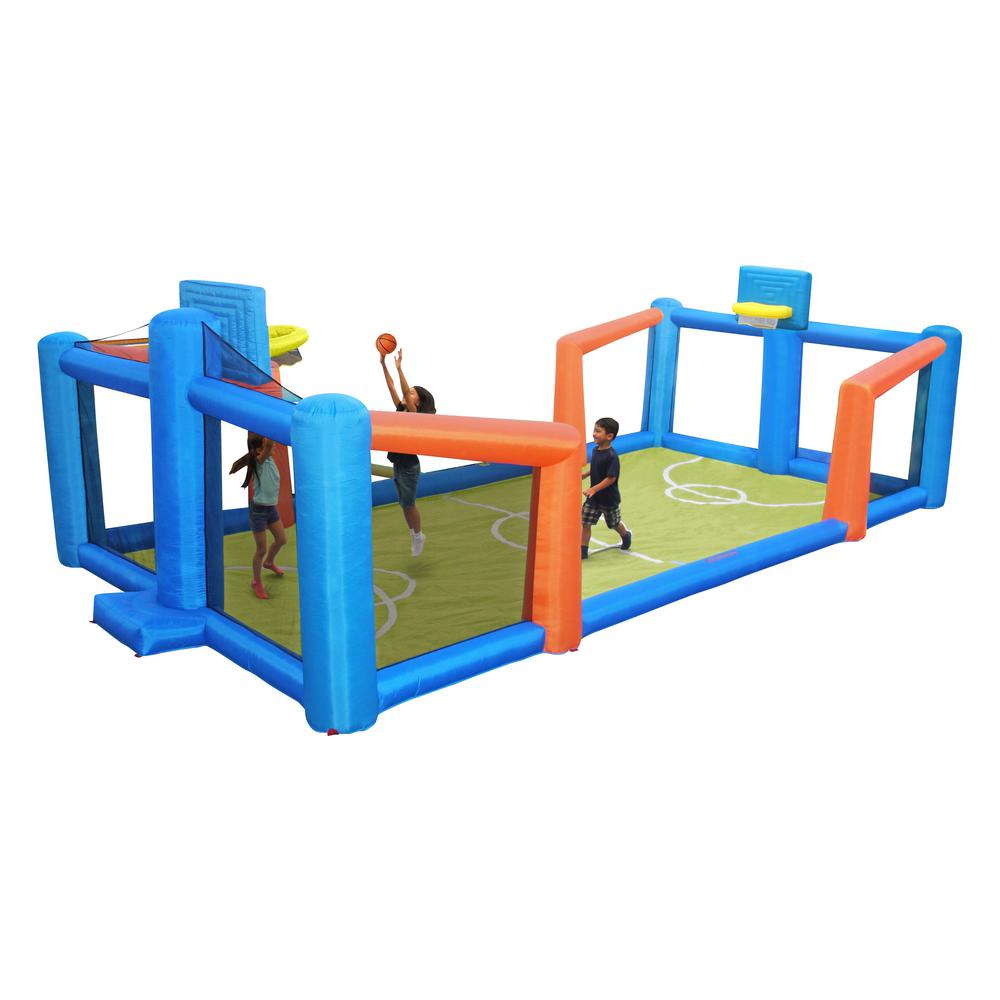 Sportspower Fly Slama Jama Inflatable Basketball Court by Sportspower