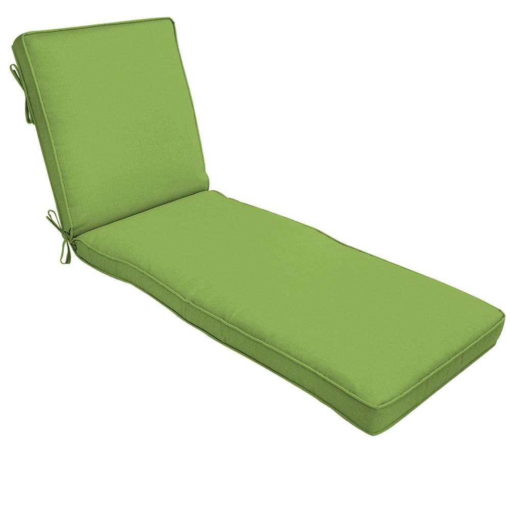 Home Decorators Collection Sunbrella Canvas Gingko Outdoor Chaise ...