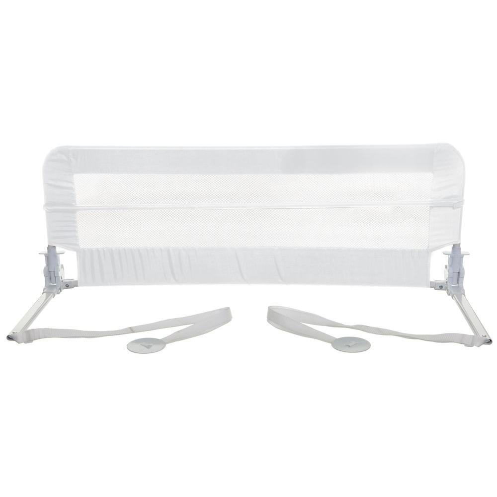 Furniture Safety Child Home The Depot White 43 In Bed Rail For Twin Standard And Queen Beds