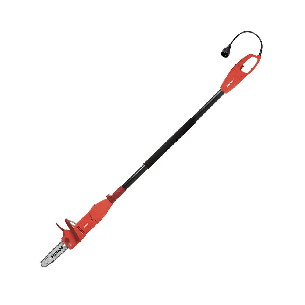 Sun Joe 10 in. 8 Amp Convertible Electric Telescoping Pole Chainsaw in