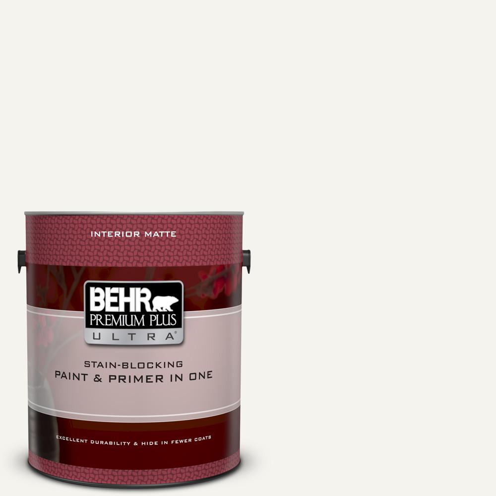 BEHR Premium Plus Ultra 1 gal. #PWN-10 Decorator White ...