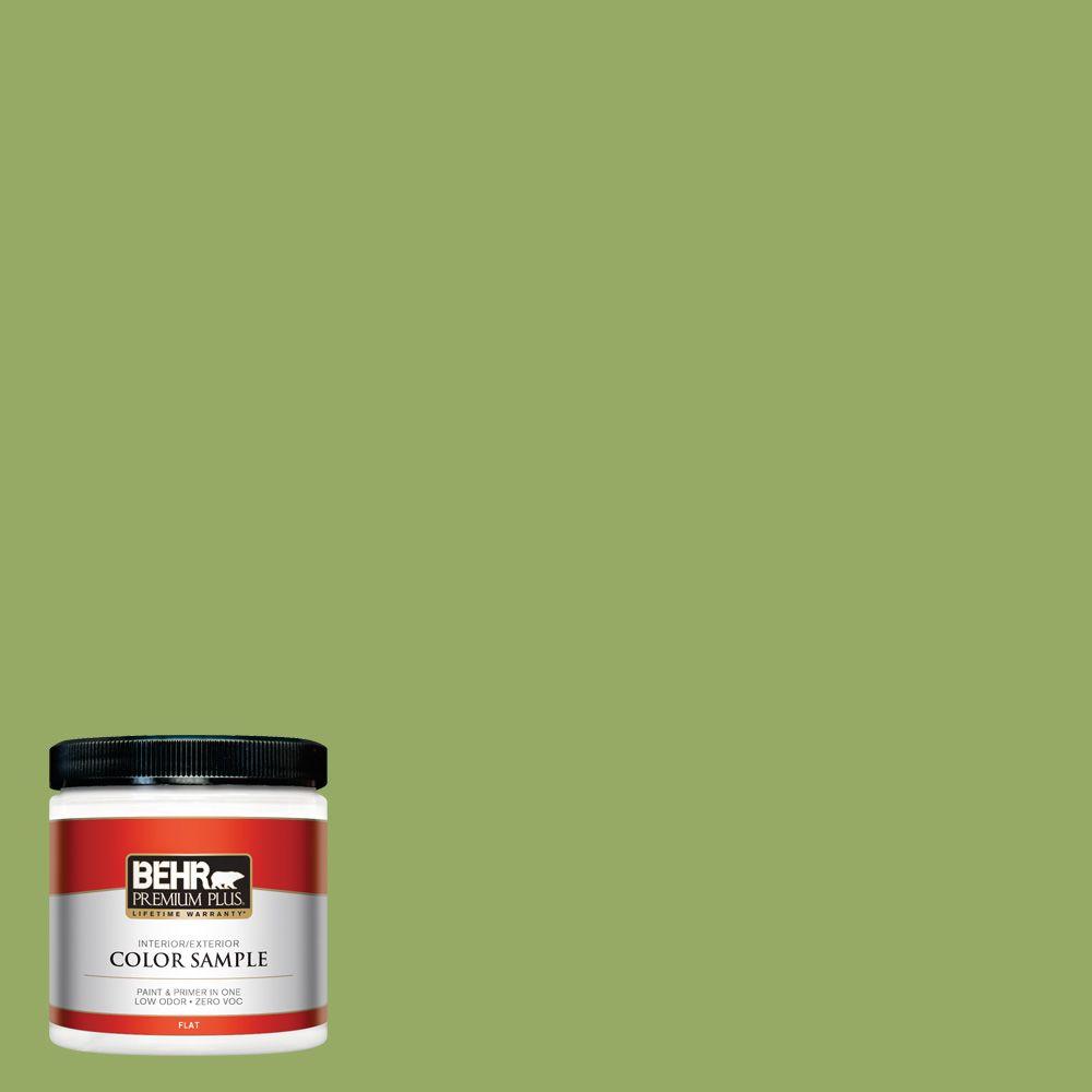 Behr Premium Plus 8 Oz 420d 5 Herbal Garden Flat Interior Exterior 420d 5 Herbal Garden Flat Interior Exterior