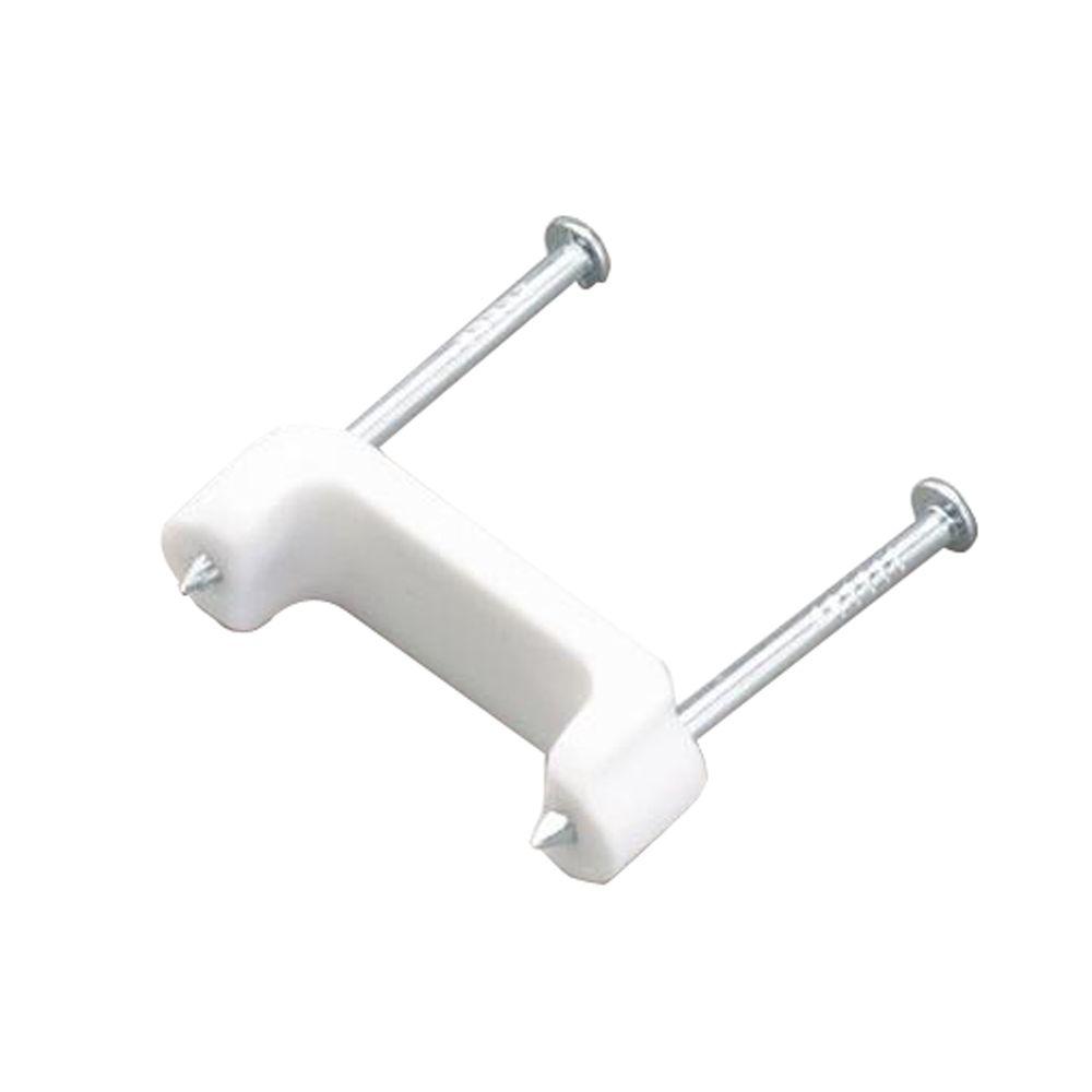 Gardner Bender 3/4 in. White Polyethylene Masonry Staples for Non