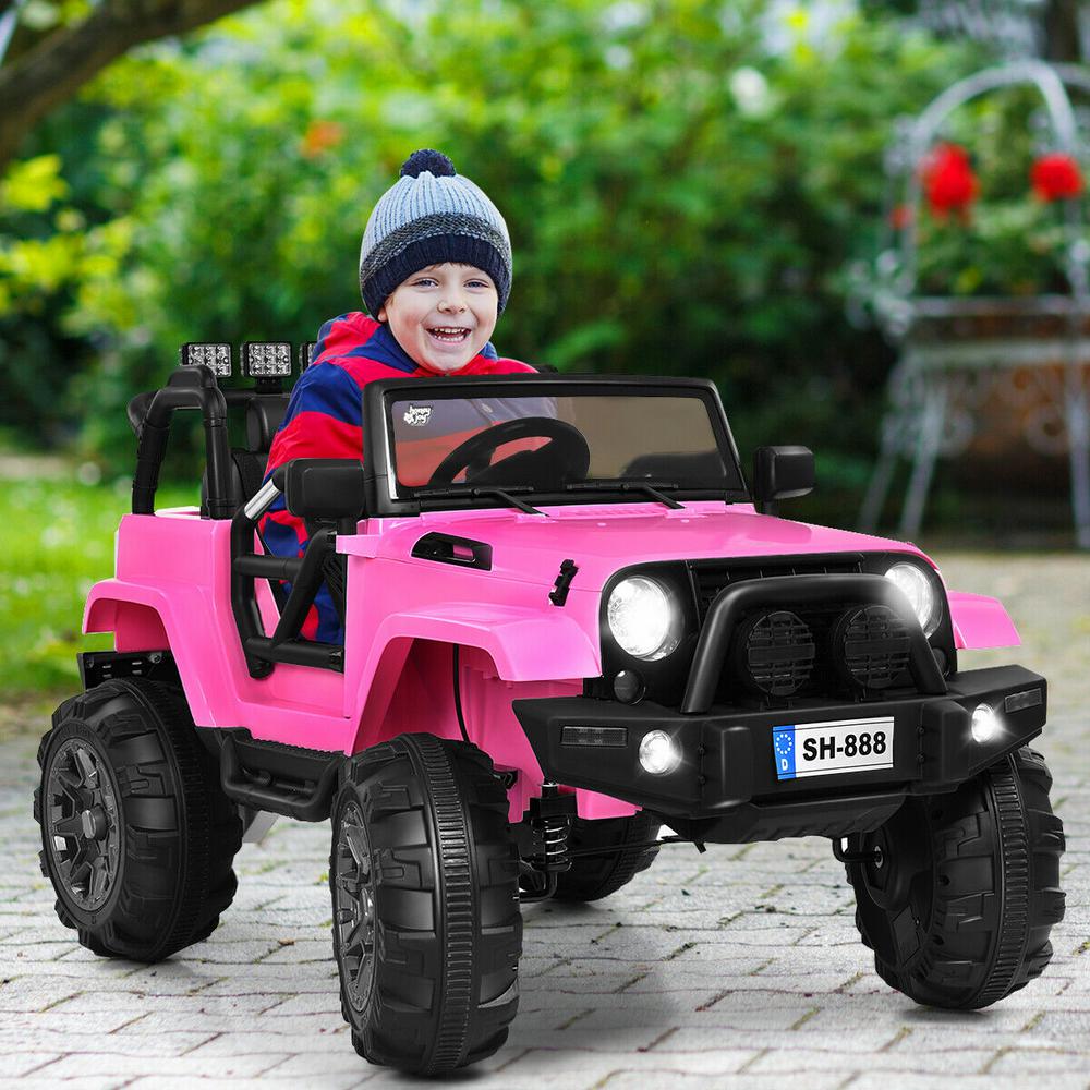 pink kids truck