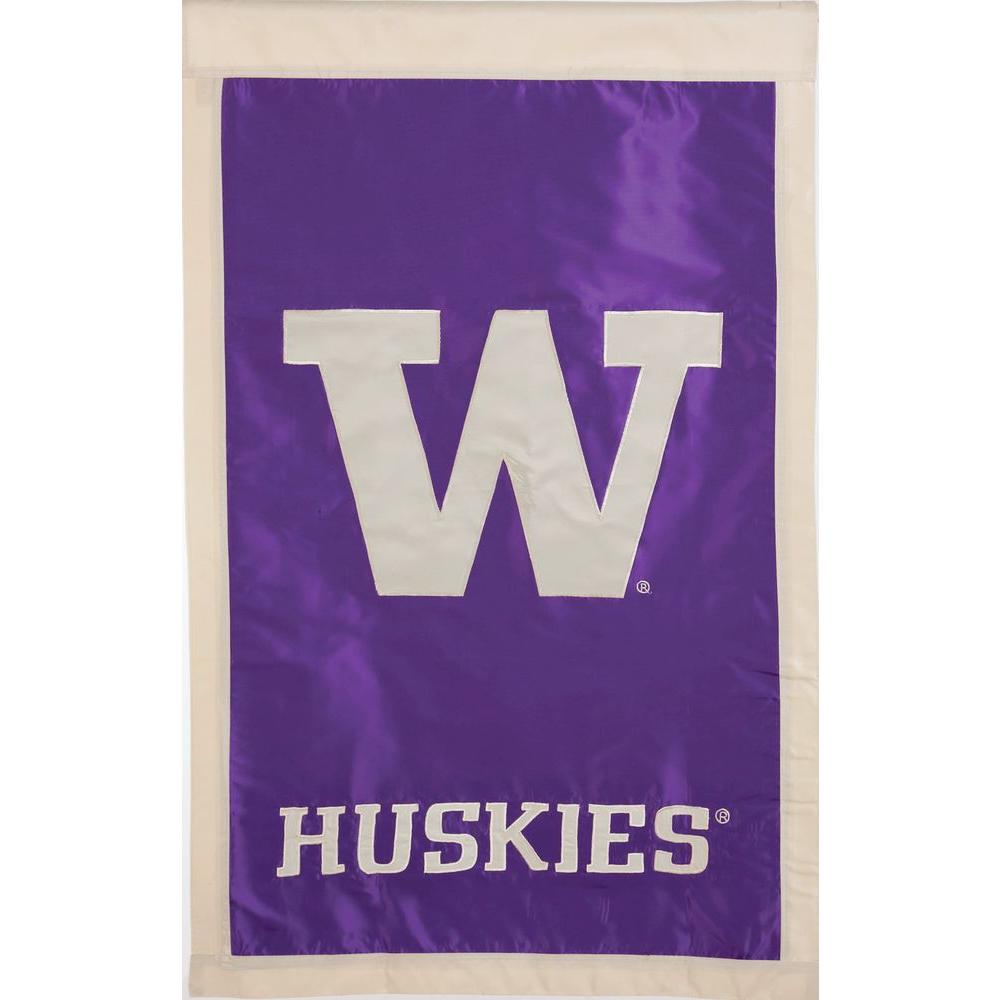 NCAA 28 in. x 44 in. Washington 2-Sided Flag