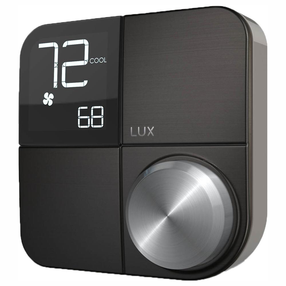 Lux Kono Smart Thermostat, No Hub Required, Interchangeable Faceplate