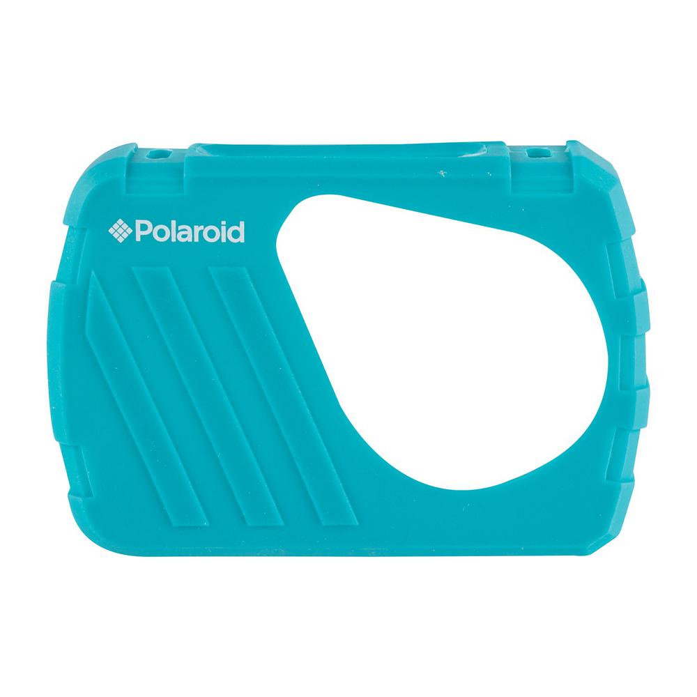 Polaroid 16 0 Megapixel Waterproof Instant Sharing Digital Camera Is048 Teal The Home Depot
