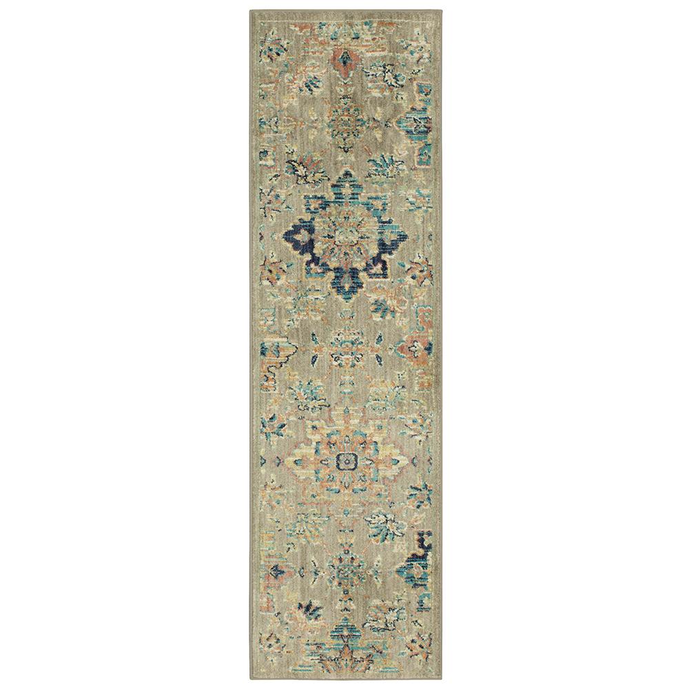 Lifeproof Isabella Grey 2 Ft X 7 Runner Rug