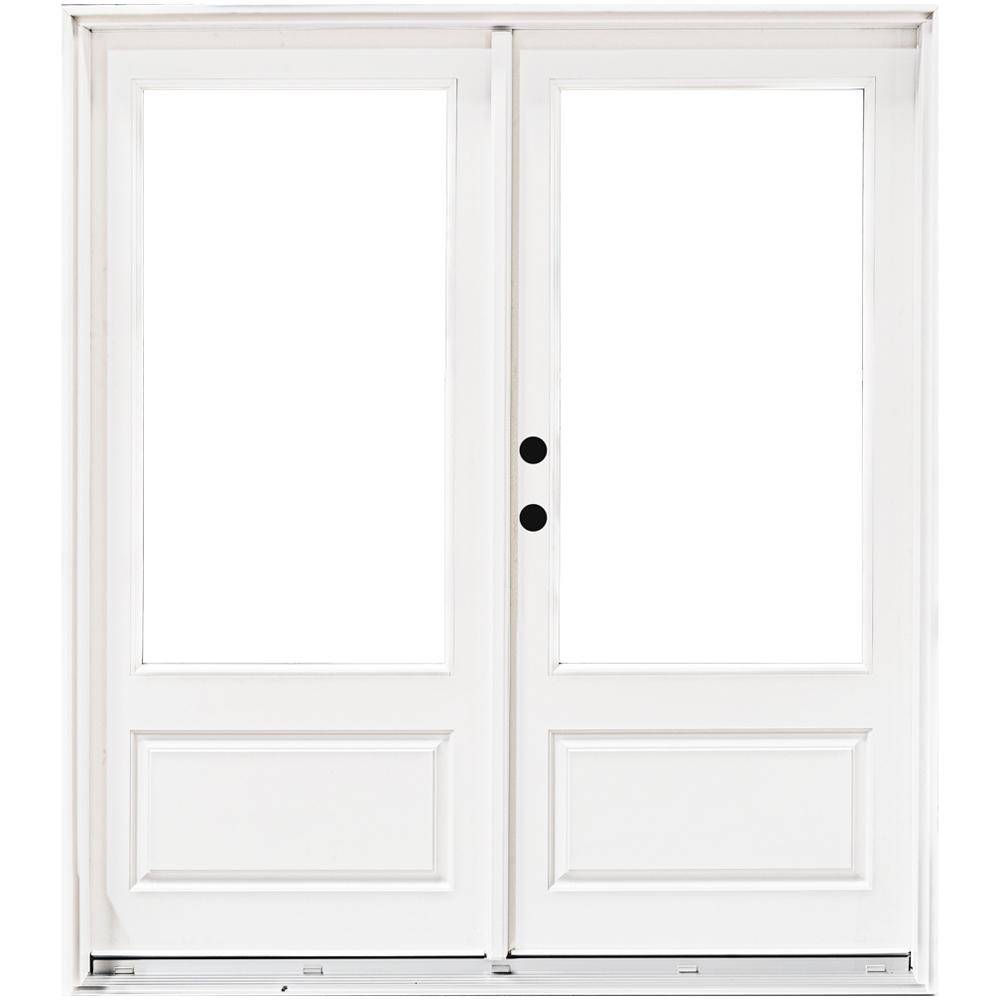 French Patio Door Doors Exterior The Home Depot 72