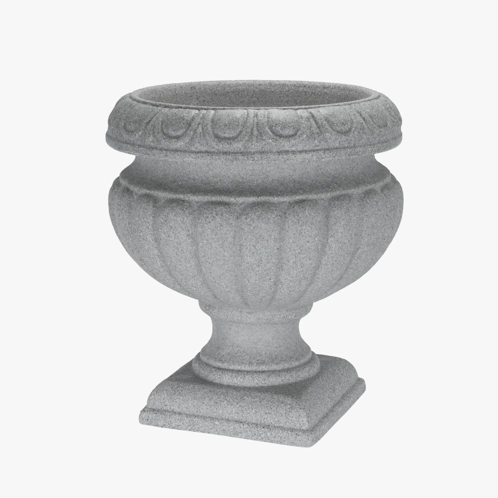 Porter 15.50 in. x 18 in. Chinchilla Resin Composite UrnCMX047049