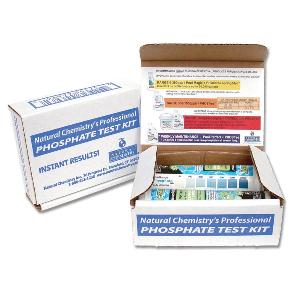 Natural Chemistry Dealer Phosphate Test Kit 100 Tests Per Bottle00080