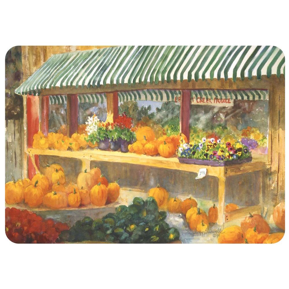 Bungalow Flooring Autumn at Berry 22 in. x 31 in. Polyester Surface Mat
