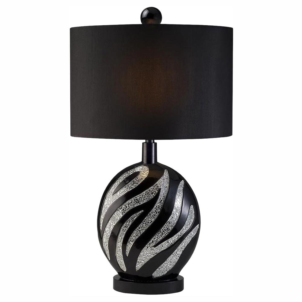 Ore International 31 In Zebra Table Lamp With Black Lamp Shade K 4243t The Home Depot,Most Expensive Real Estate In The World For Sale