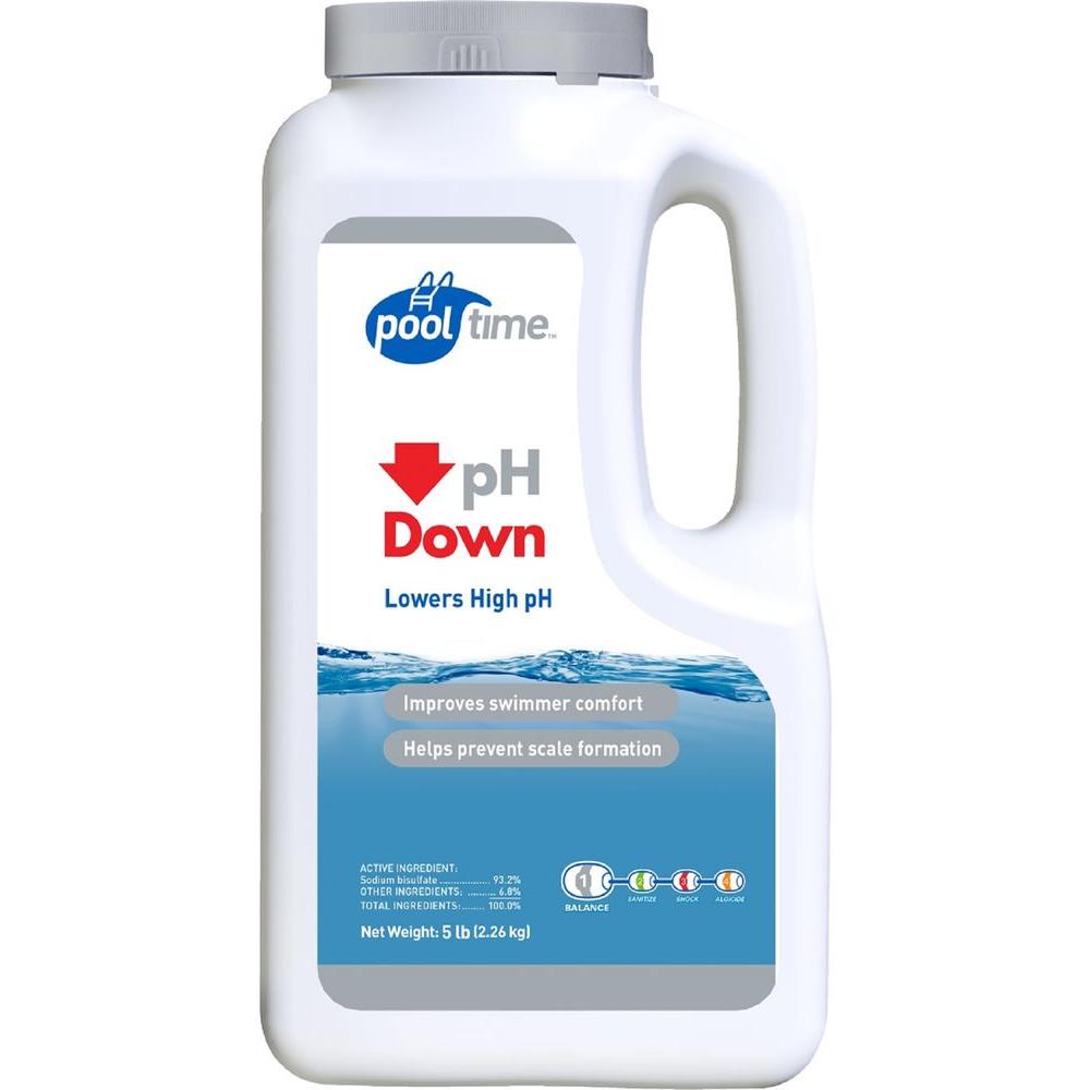 Pool Time 5 lb. pH Down23420PTM The Home Depot