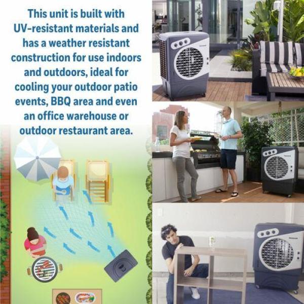 honeywell 60l outdoor evaporative cooler