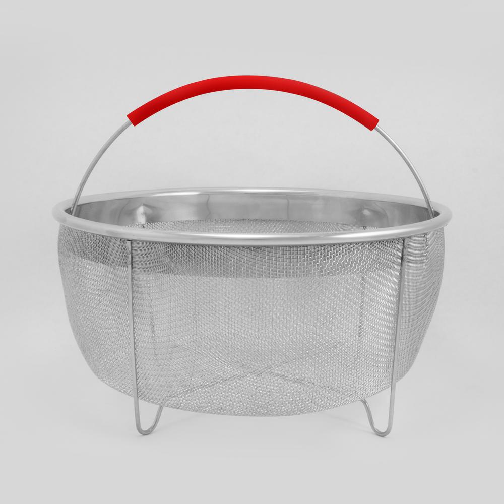 Excel Steel 8.5 in. Stainless Steel Strainer Basket330 The Home Depot