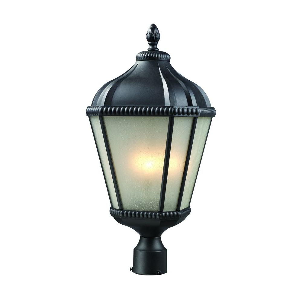 Filament Design Lawrence 3 Light Black Incandescent Outdoor Post Filament Design Lawrence 3 Light Black Incandescent Outdoor Post