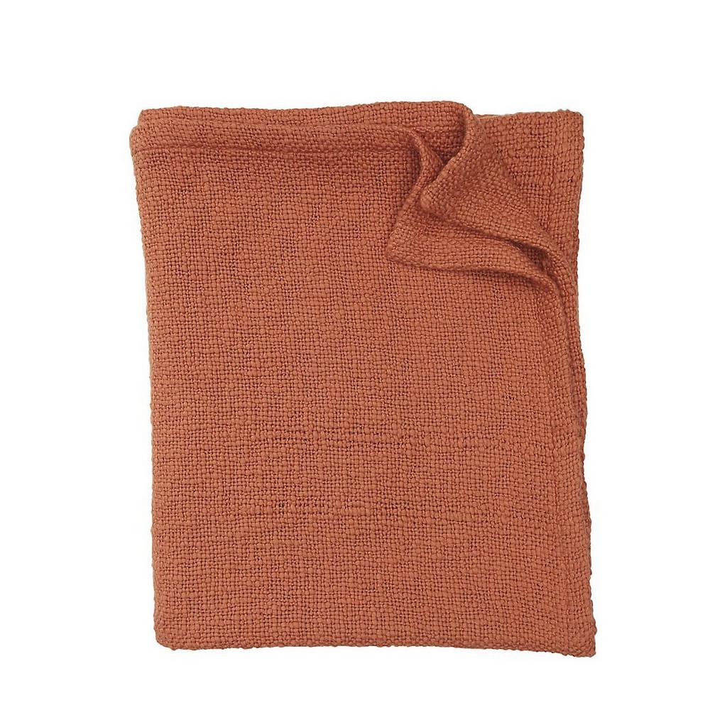 The Company Store Apricot Cotton Cloud Throw Ko51-thrw-apricot - The 