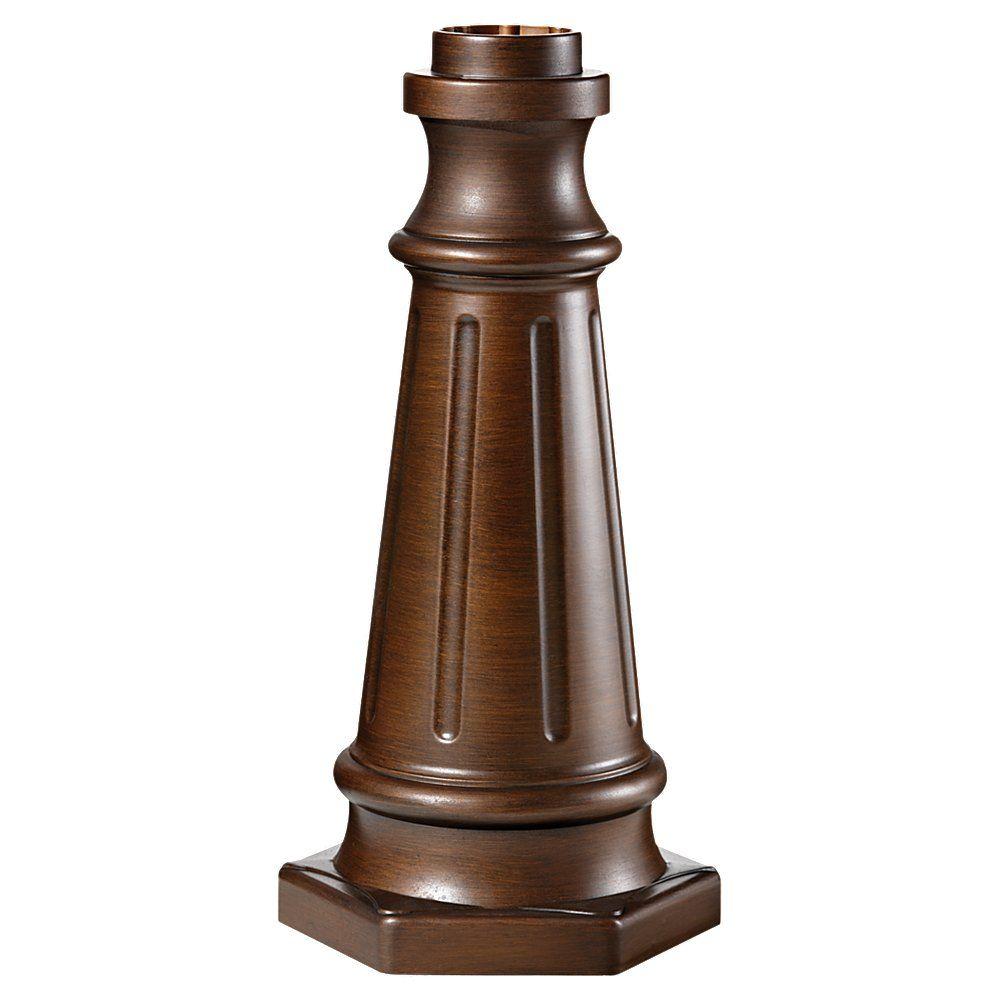 Feiss Heritage 10 in. W. Bronze Outdoor Lantern Post Base