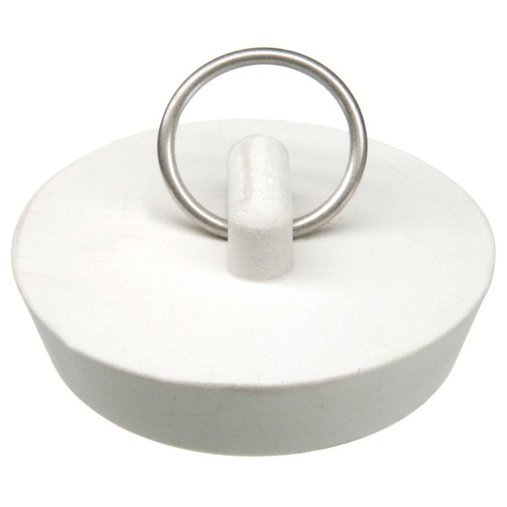 DANCO 1 3 4 In Kitchen Sink Stopper In White 88272 The Home Depot   White Danco Stops Drains Drain Plugs 88272 64 1000 