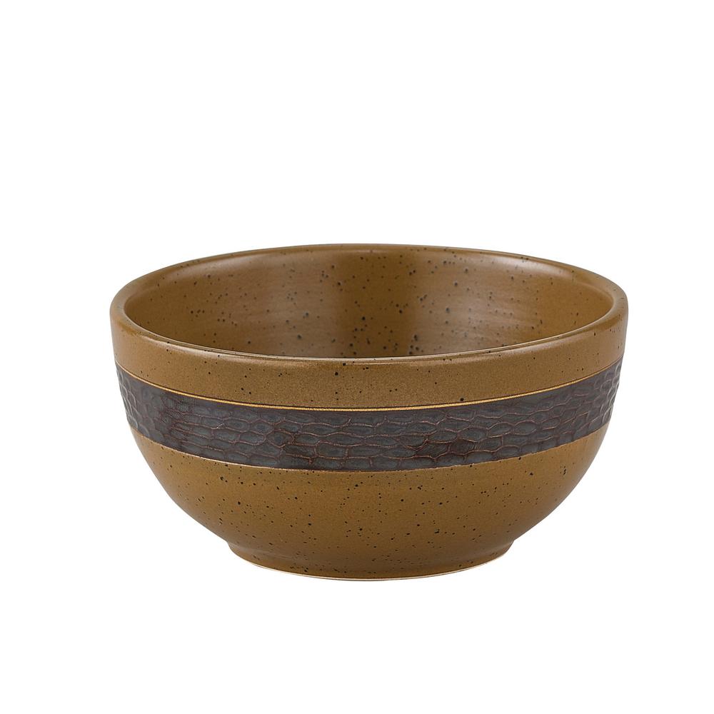 Sawmill Brown Bowl (Set of 4)