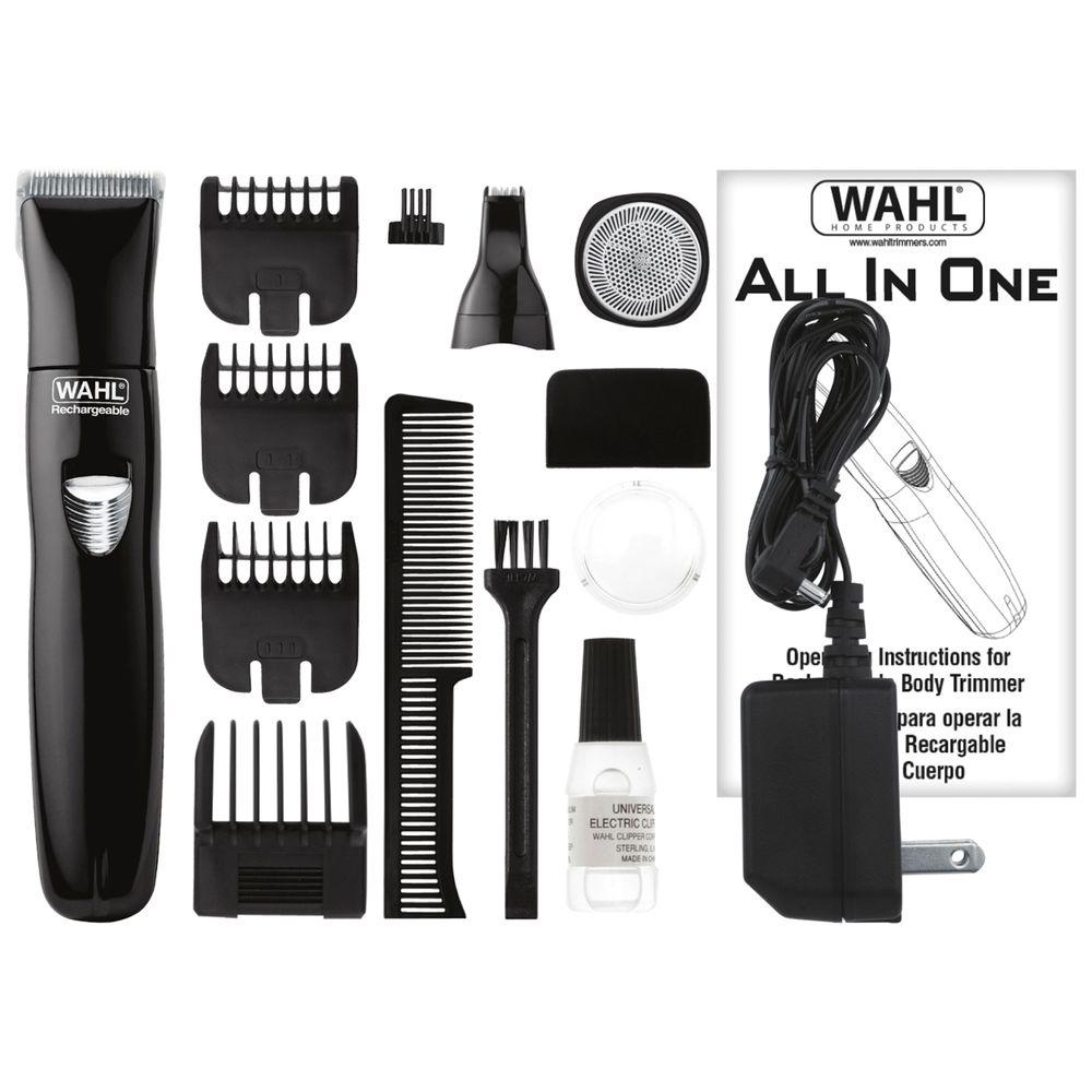 Wahl All-in-One Rechargeable Groomer in Black-98651301 - The Home Depot