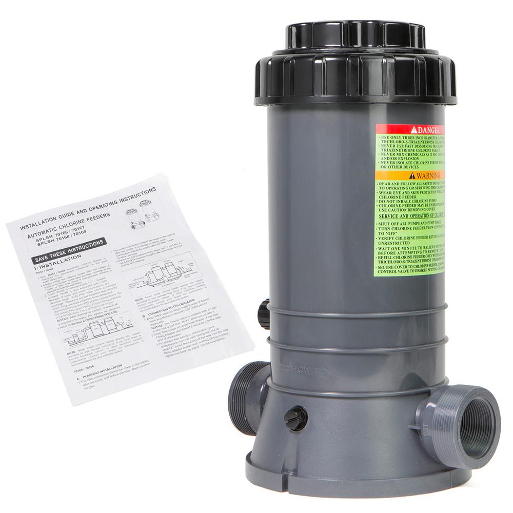 Xtremepowerus Automatic Chlorine Bromine Chemical Feeder Inground