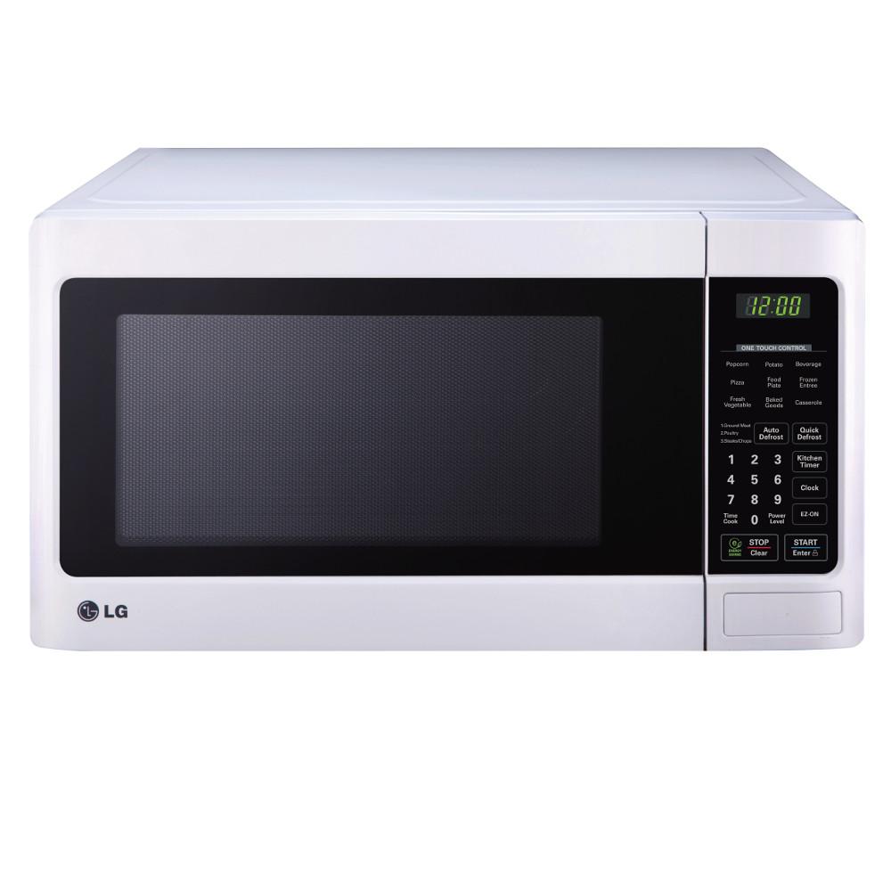 LG Electronics 1.1 cu. ft. Countertop Microwave in Smooth White