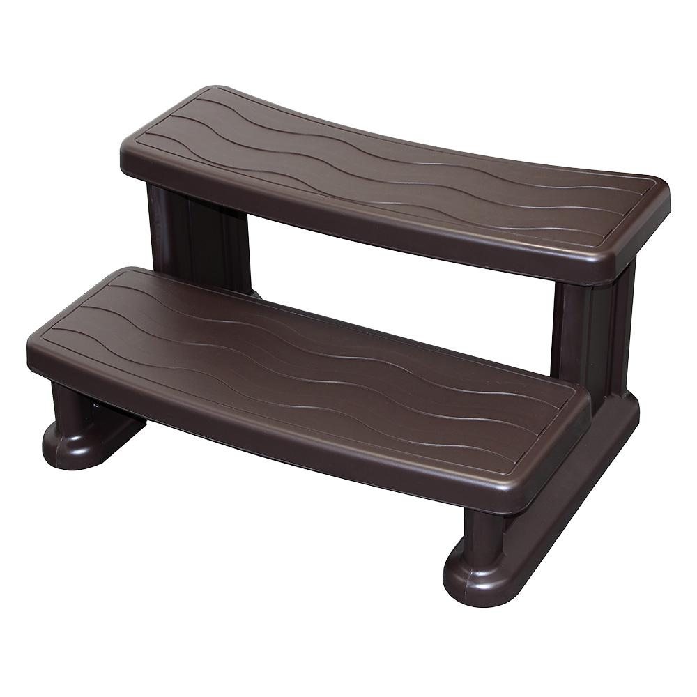 Lifesmart Espresso Step for Square or Round Hot Tubs303359 The Home