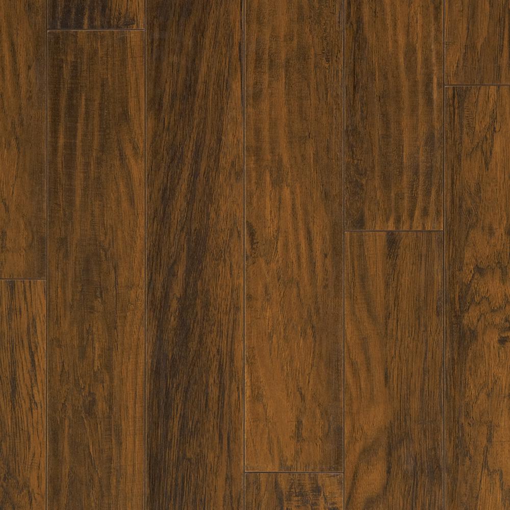 Home Decorators Collection Distressed Brown Hickory 12 Mm Thick X 6-1/4 ...