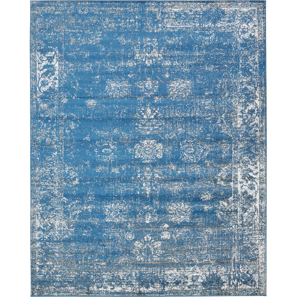 Unique Loom Sofia Blue 8 ft. x 10 ft. Rug3134045 The Home Depot