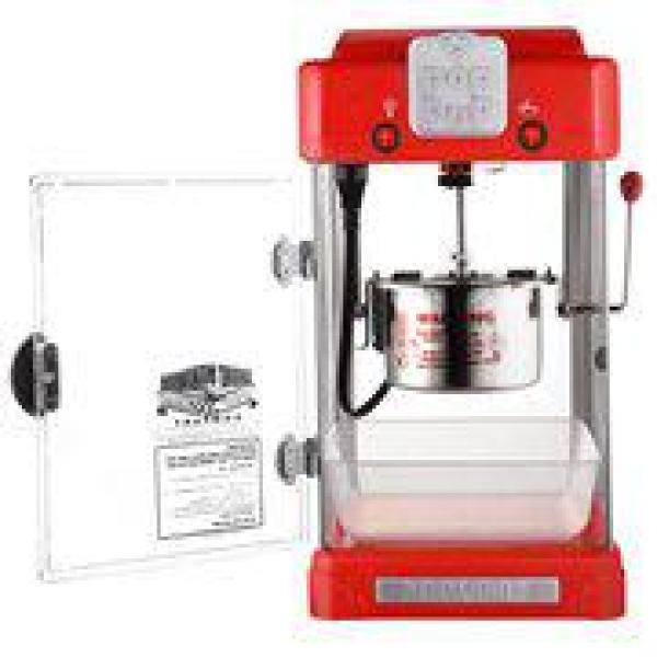 Great Northern Pop Pup 2 5 Oz Red Countertop Popcorn Machine With