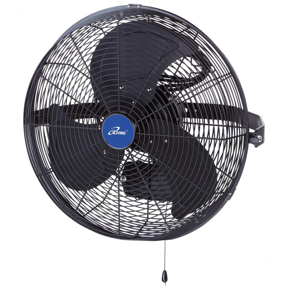 iLIVING 18 in. 3 Speed Wall Mount Outdoor Misting Fan