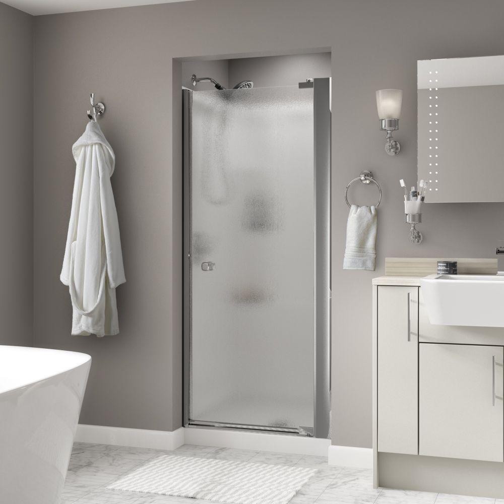 Delta Mandara 33 In X 64 3 4 In Semi Frameless Contemporary