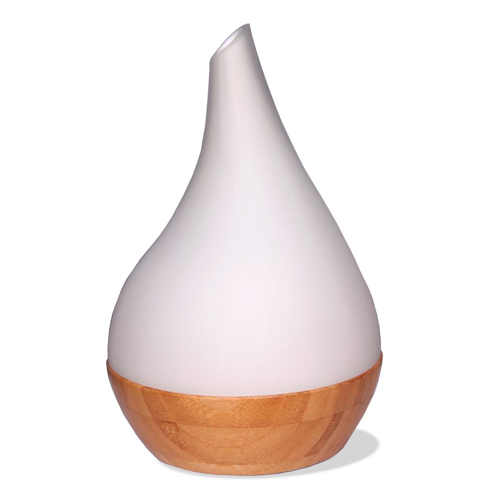 Spt Ultrasonic Aroma Diffuser Humidifier with Bamboo Base Droplet