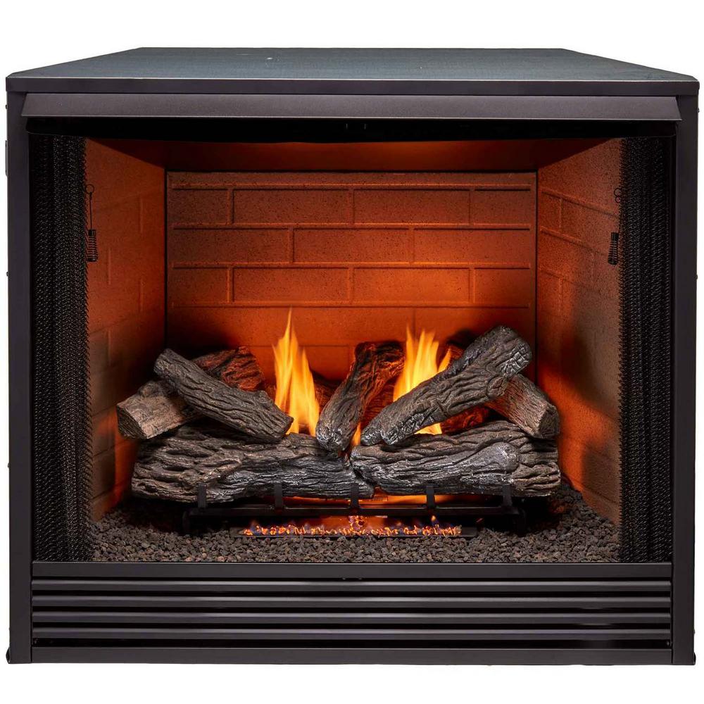 Procom 36 In Ventless Gas Firebox Insert 170016 The Home Depot - Gas Ventless Fireplace Insert Procom 36 In Ventless Gas Firebox Insert 170016 The Home Depot - Gas Ventless Fireplace Insert