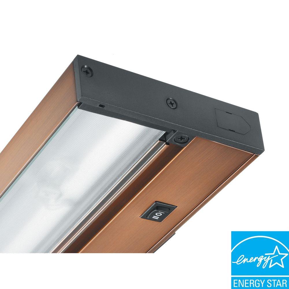 UPC 661209130273 product image for Juno Pro-Series 22 in. Brushed Bronze Fluorescent Under Cabinet Light | upcitemdb.com