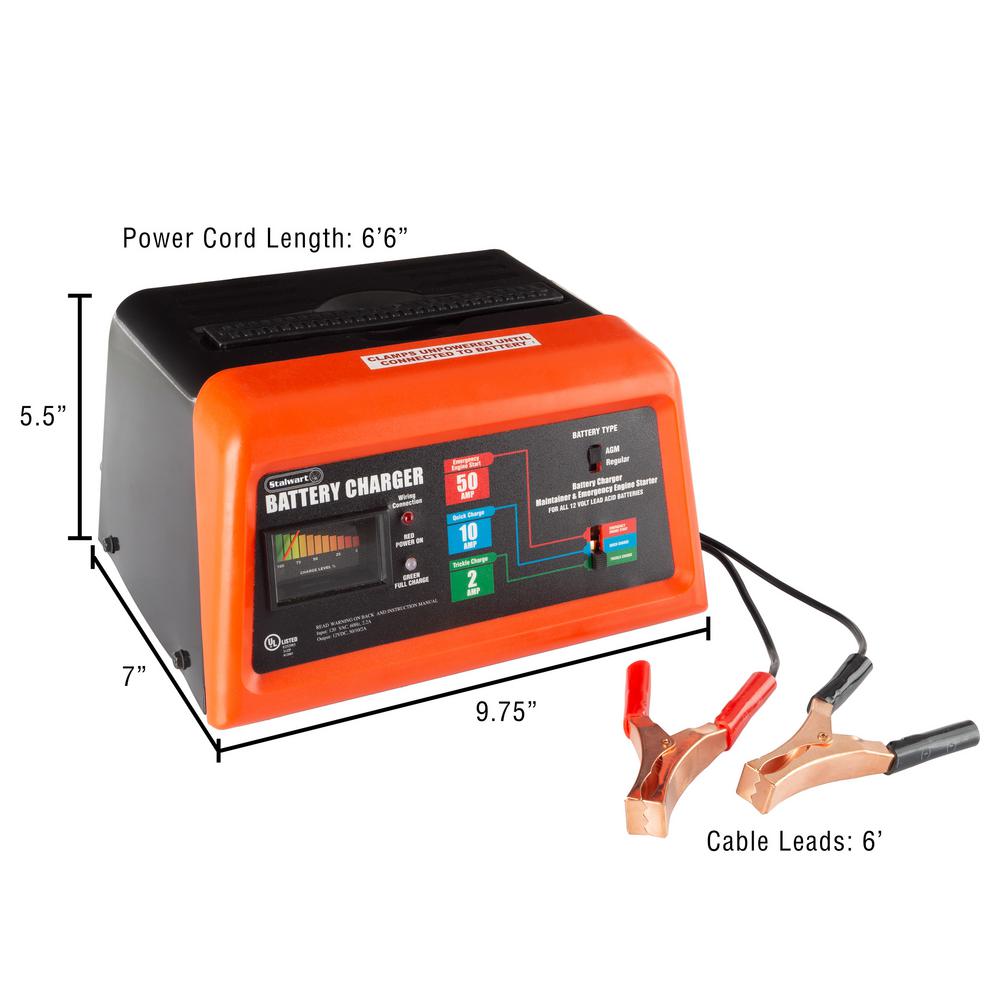 how to use a car battery charger