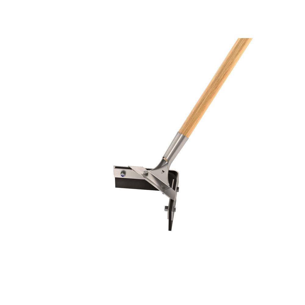 Bon Tool 5 ft. Tapered Handle VShaped Blade Asphalt Squeegee19134