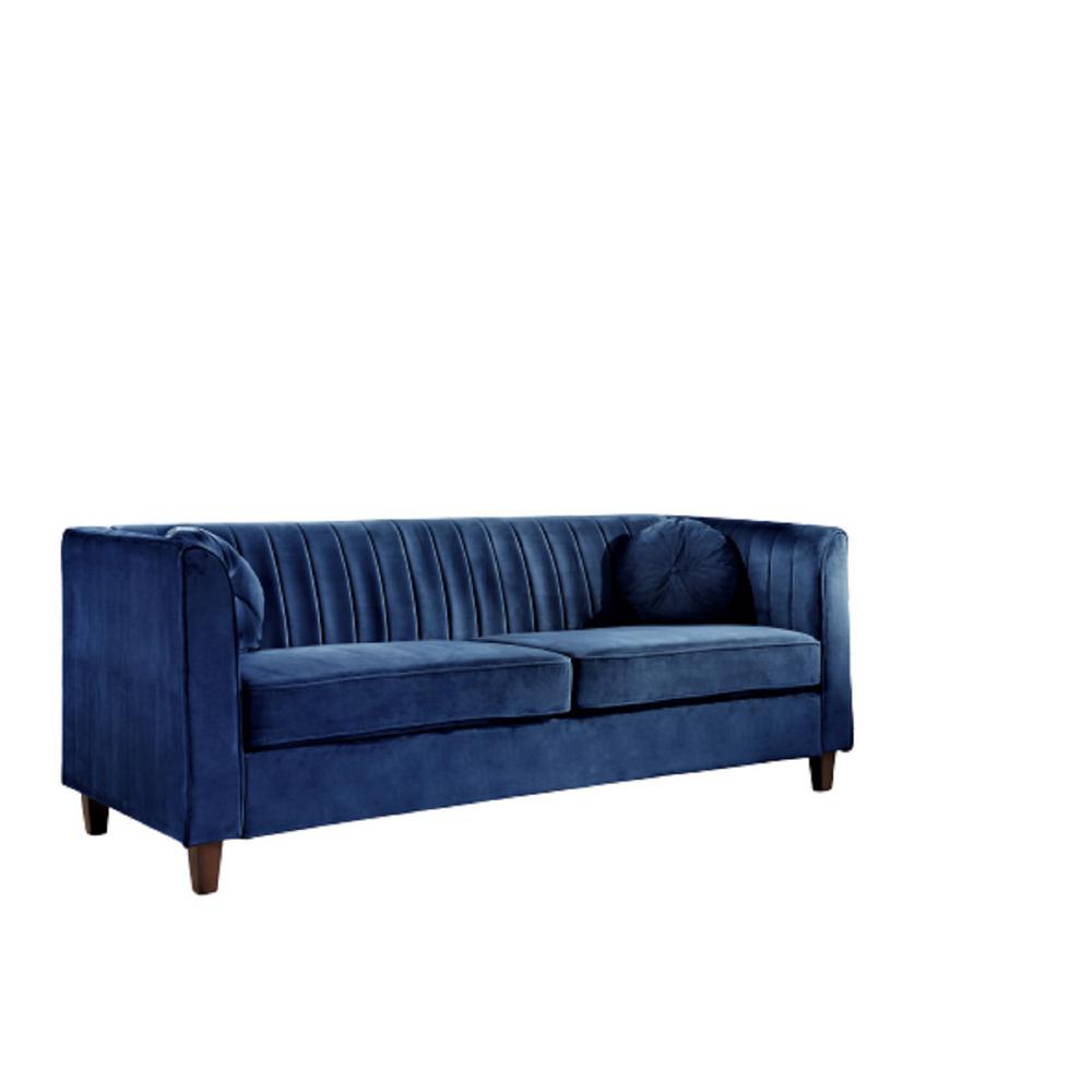 Us Pride Furniture Lowery Velvet Kitts Classic Chesterfield Sofa