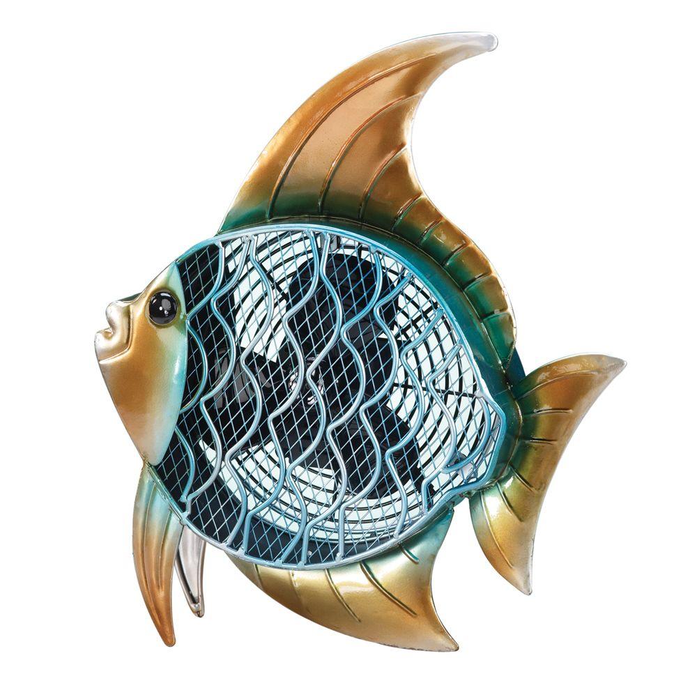 Deco Breeze 7 in. Figurine FanTropical FishDBF0368 The Home Depot