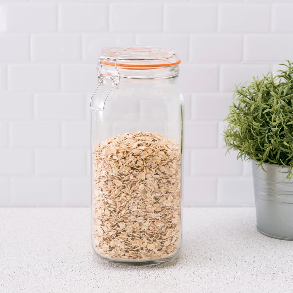 X-Large Glass Pickling Jar, Clear