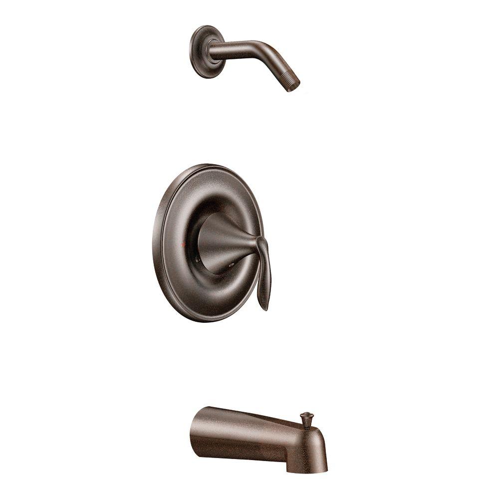 MOEN Eva 2-Handle Bidet Faucet Trim Kit with Valve in Oil Rubbed Bronze ...