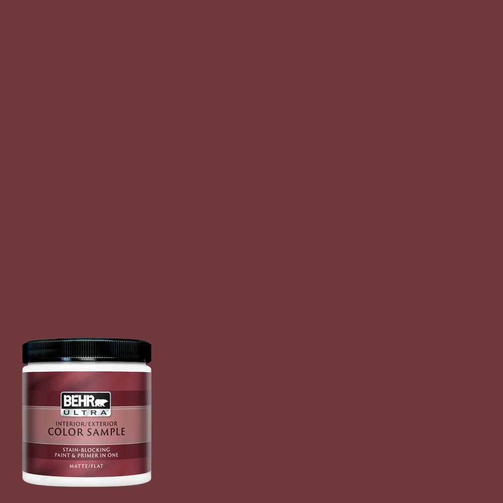 BEHR ULTRA 8 oz. 160F7 Burnished Mahogany Matte Interior