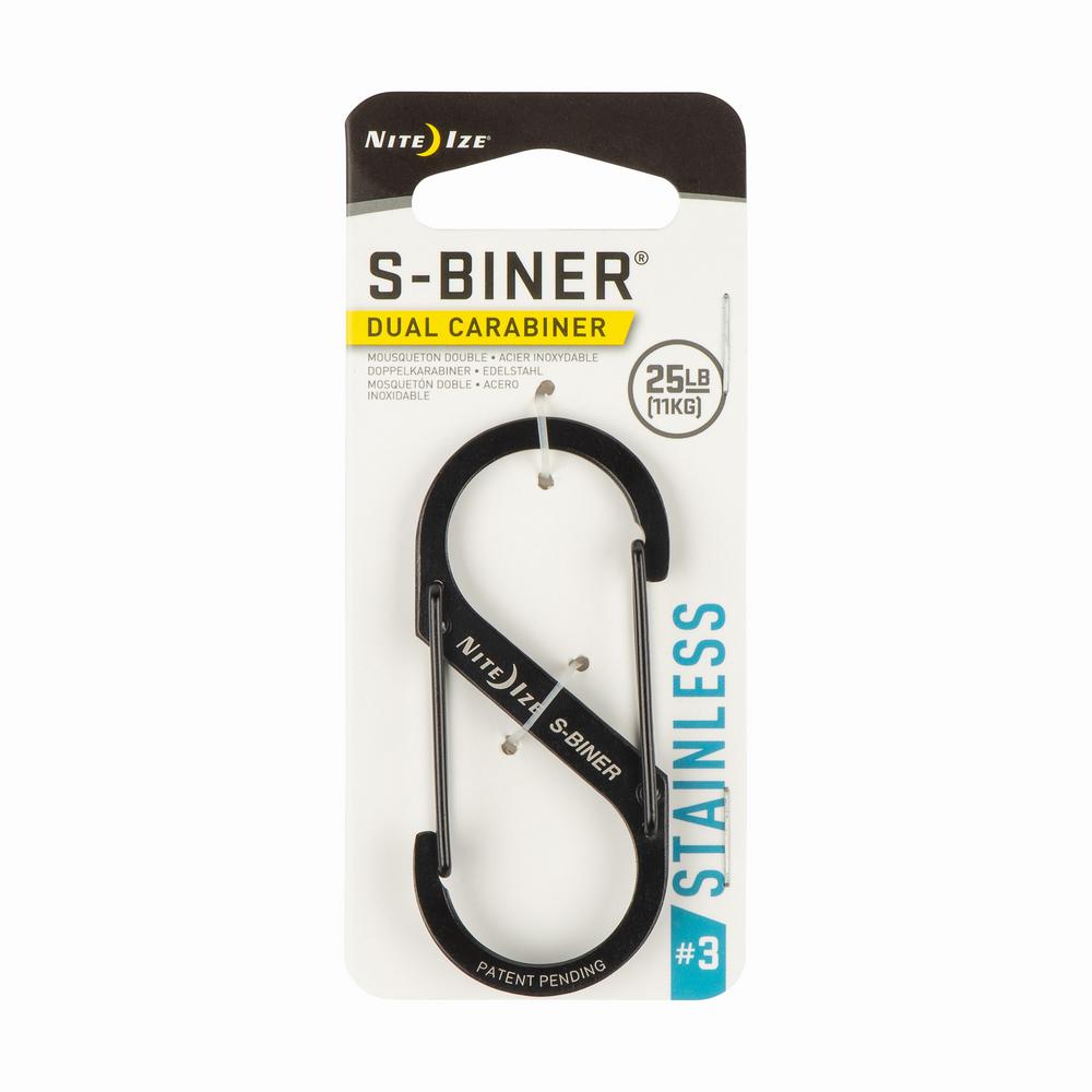 Nite Ize S-Biner Taille 1 Twin Pack